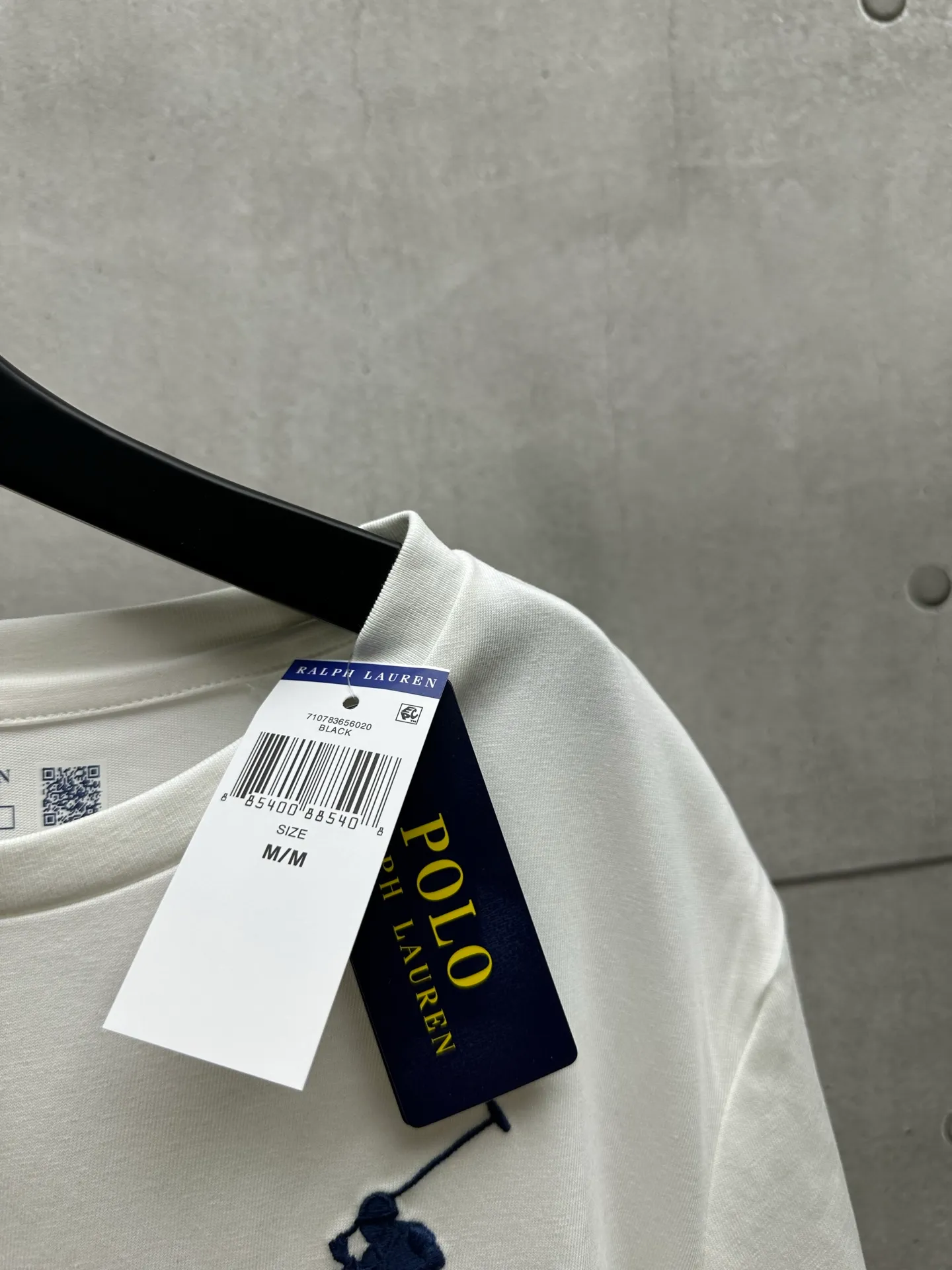 P150 #011 Ralph lauren Ralph Lauren series uses 260G high-definition fabrics, Behringer 1000-needle embroidery restores ZP, complete three-label accessories, color: white, black, size: S M L XL